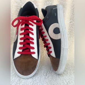 Like new Oliver Cabell Low 1 Womens Leather Fango Leather Sneakers EU 36 Italy